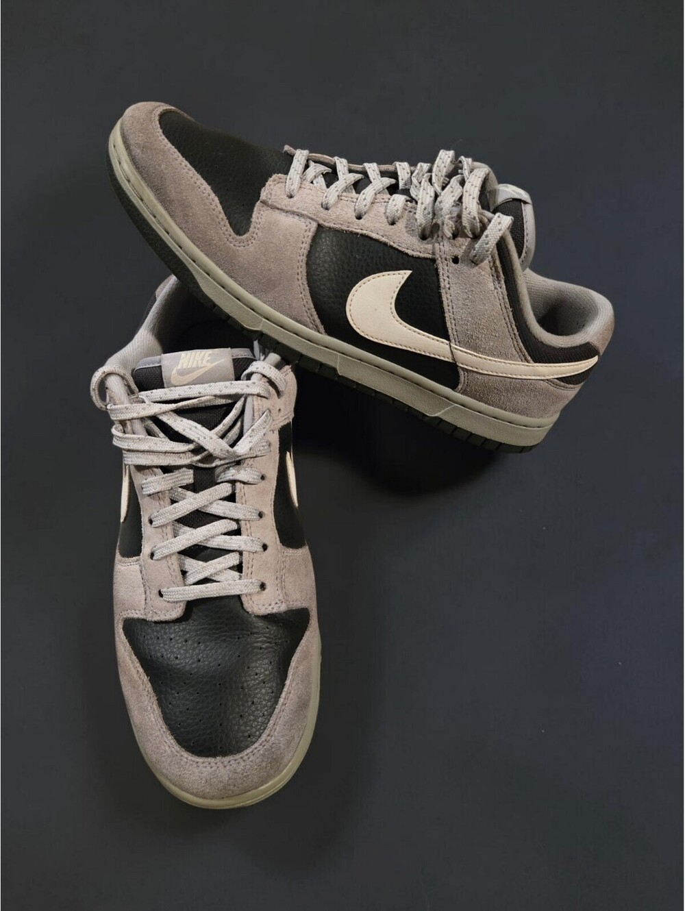 Nike Dunk Low Light Smoke Grey Anthracite HV2532-001 Men's Size 11 excellent
